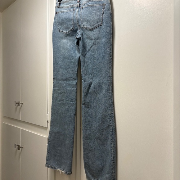 Alice & Olivia slit front bootcut jeans - “Winslow” - size 24 - Picture 2 of 10